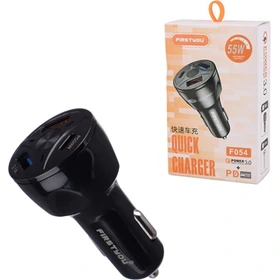 شارژر فندکی فرست یو 55 وات مدل F054